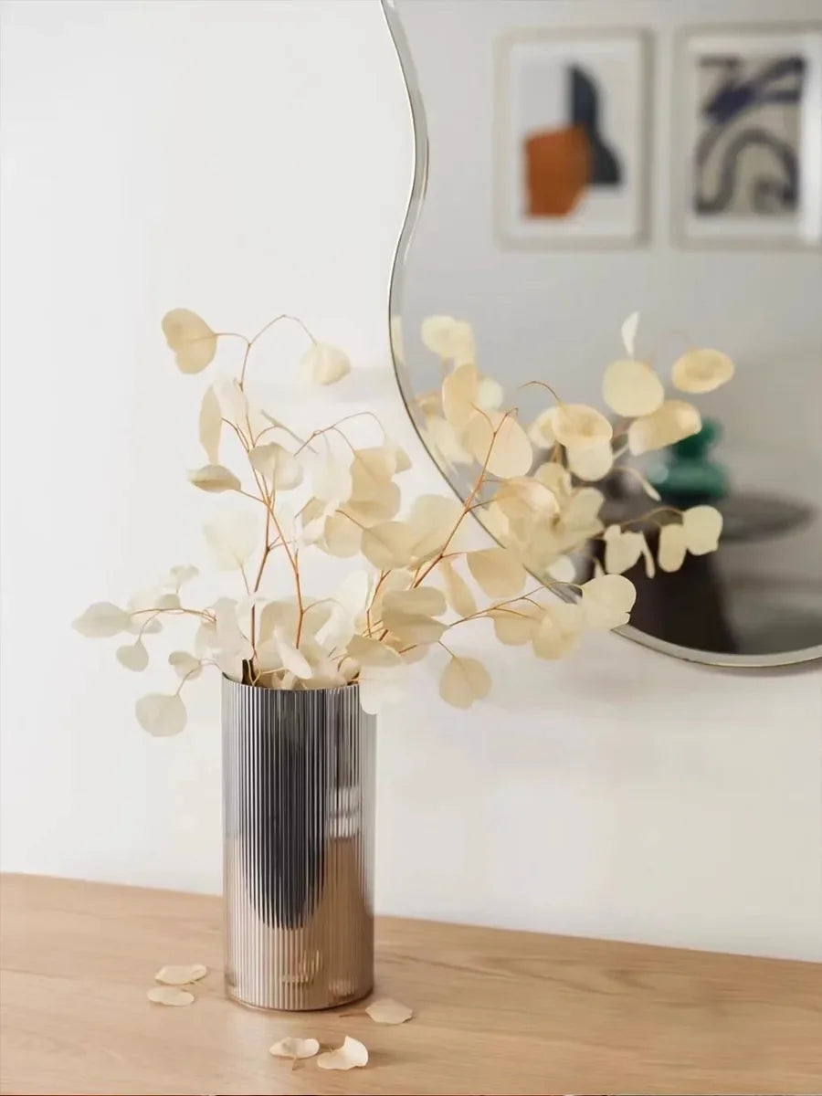 Edelstahl Vase Coren