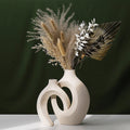 Double Decorative Ceramic Vase
