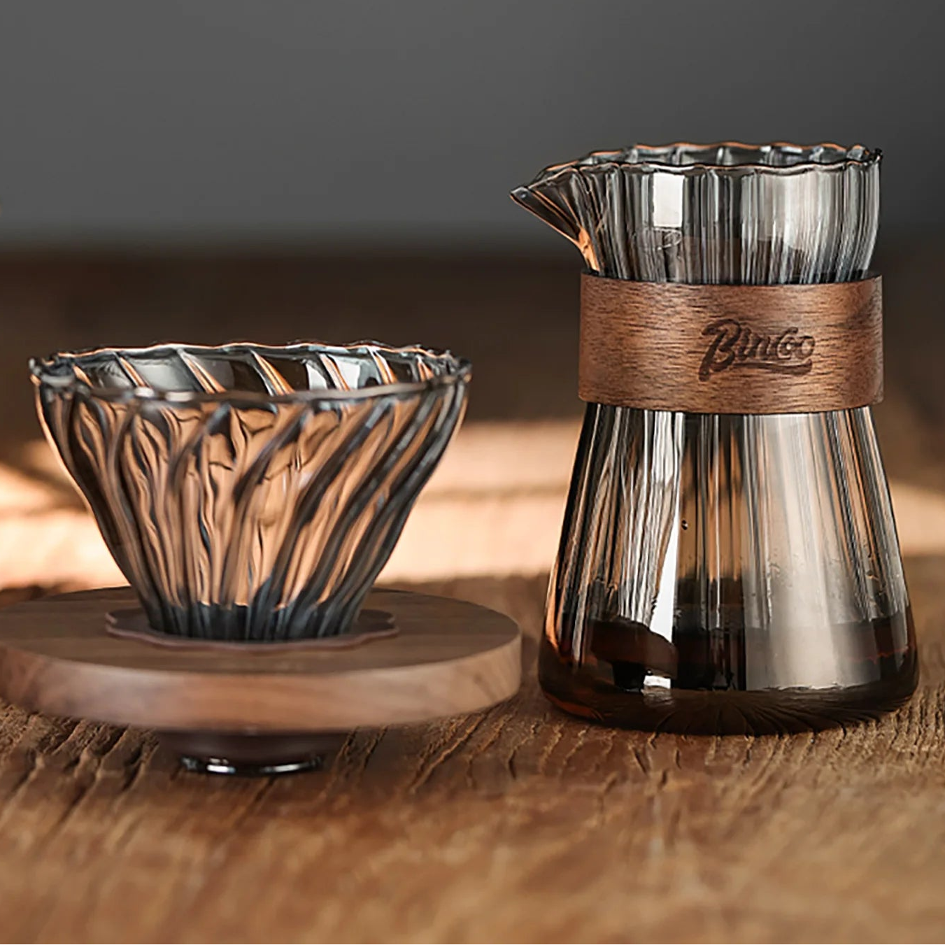 Pour Over Kaffee Set 4-teilig