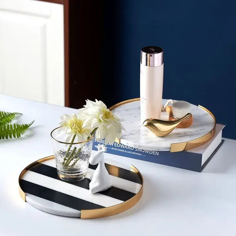 Plateau en marbre Milano