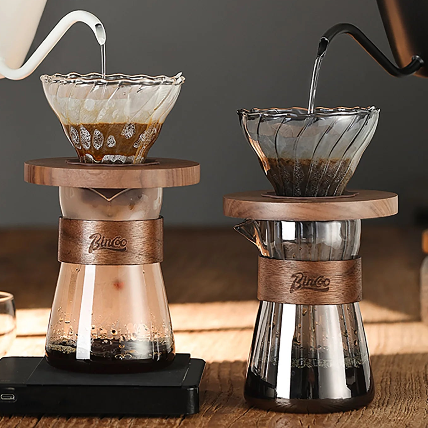 Pour Over Kaffee Set 4-teilig