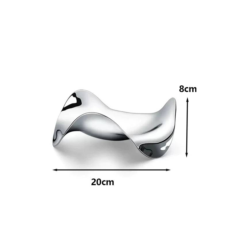 Ciotola decorativa in acciaio inox Nairen