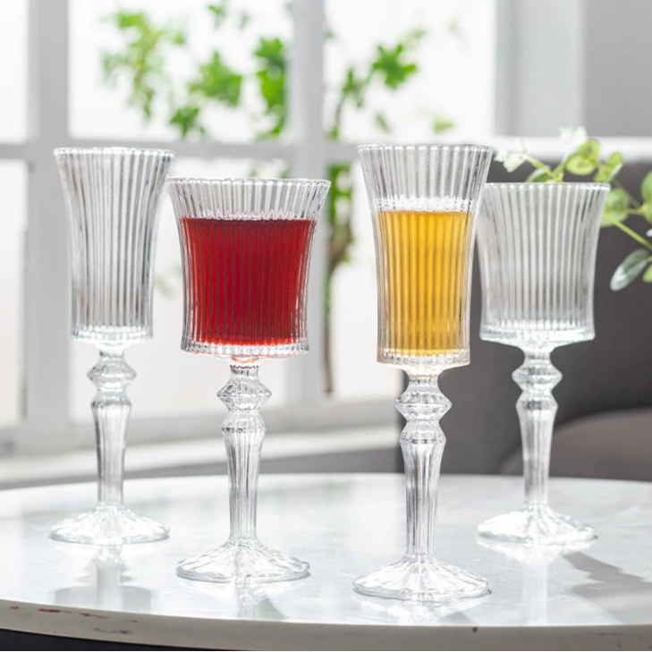 Gläser für Wein und Champagner Athenas – 4-teilig
