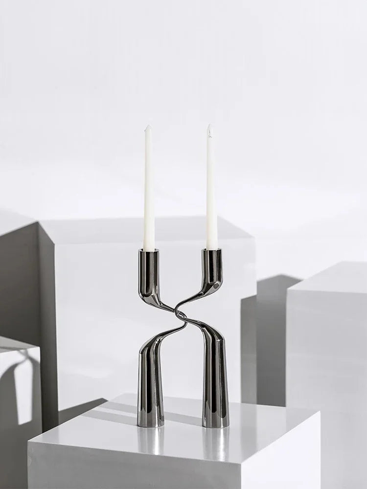 Double Candle Holder Kara