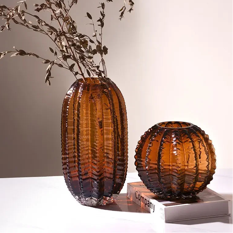 Glasvasen Cactus – 2-teilig