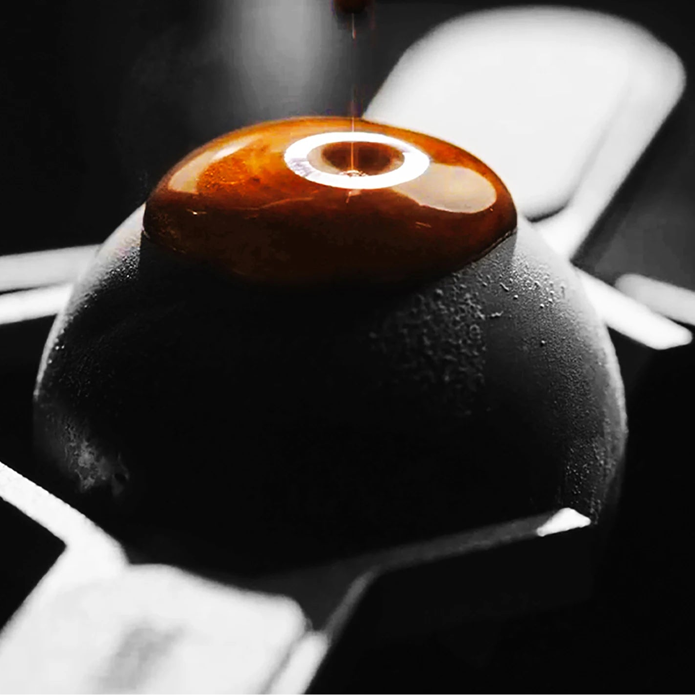 Kühlkugel aus Edelstahl für Espresso