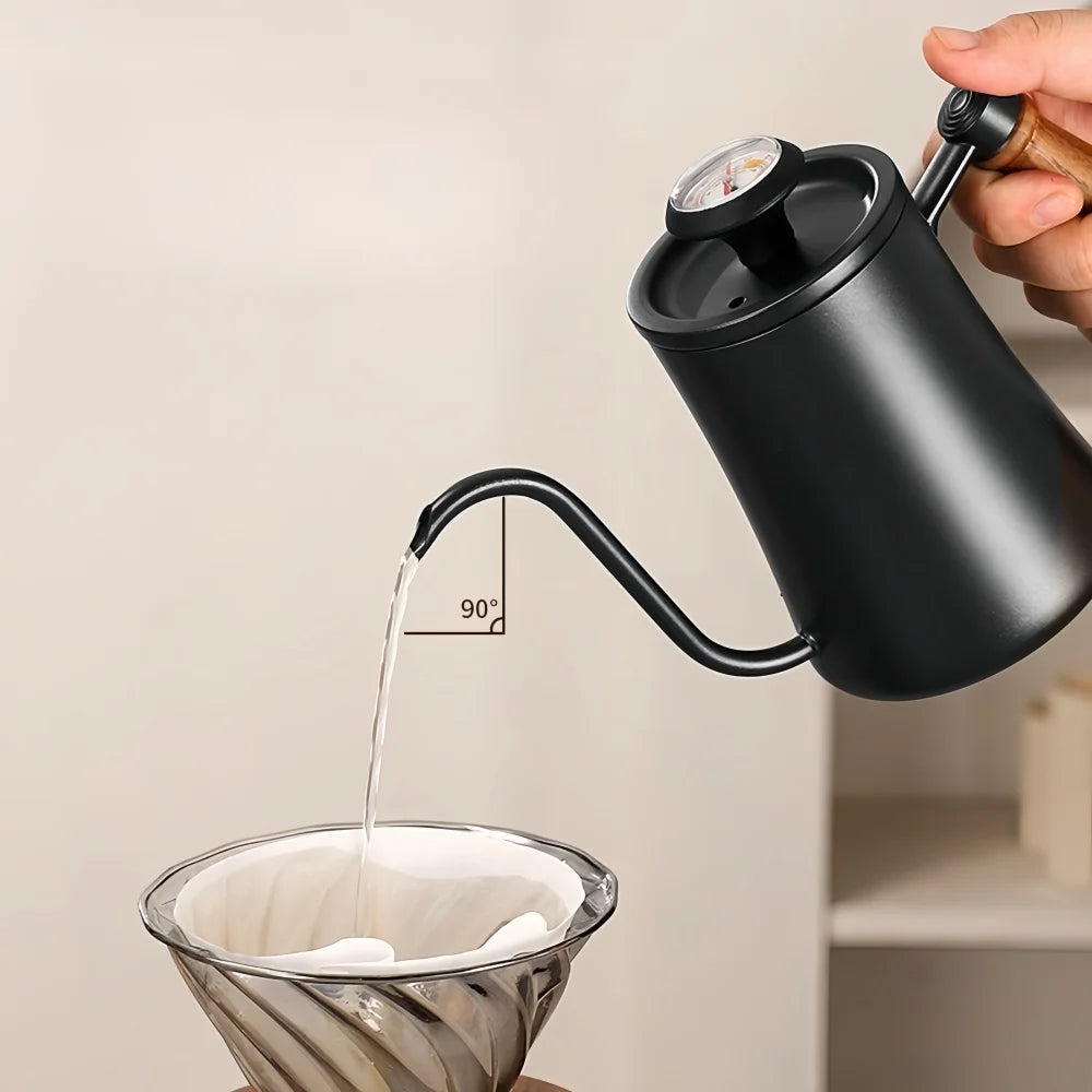Wasserkessel mit Thermometer