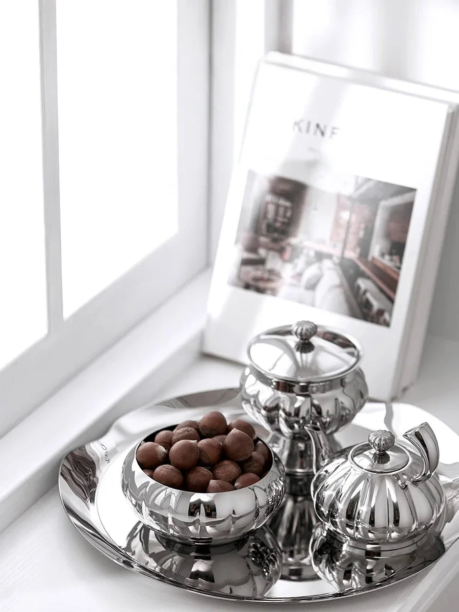 Edelstahl Schalen-Set Emera (2 Stück)