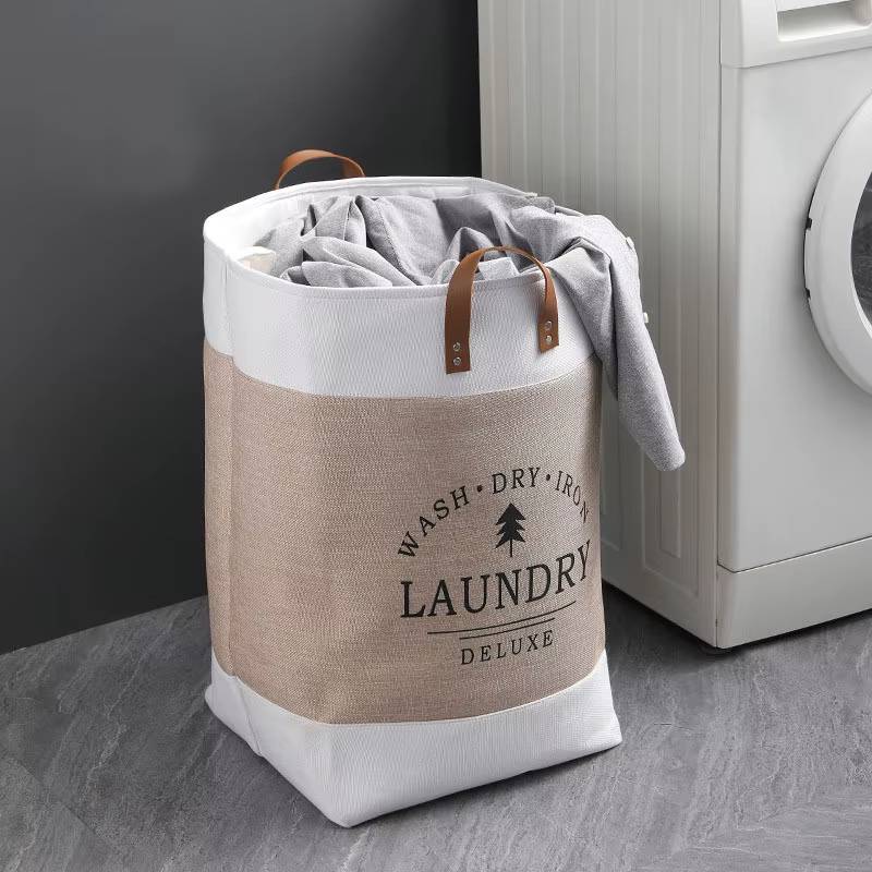 Foldable Deluxe Laundry Basket