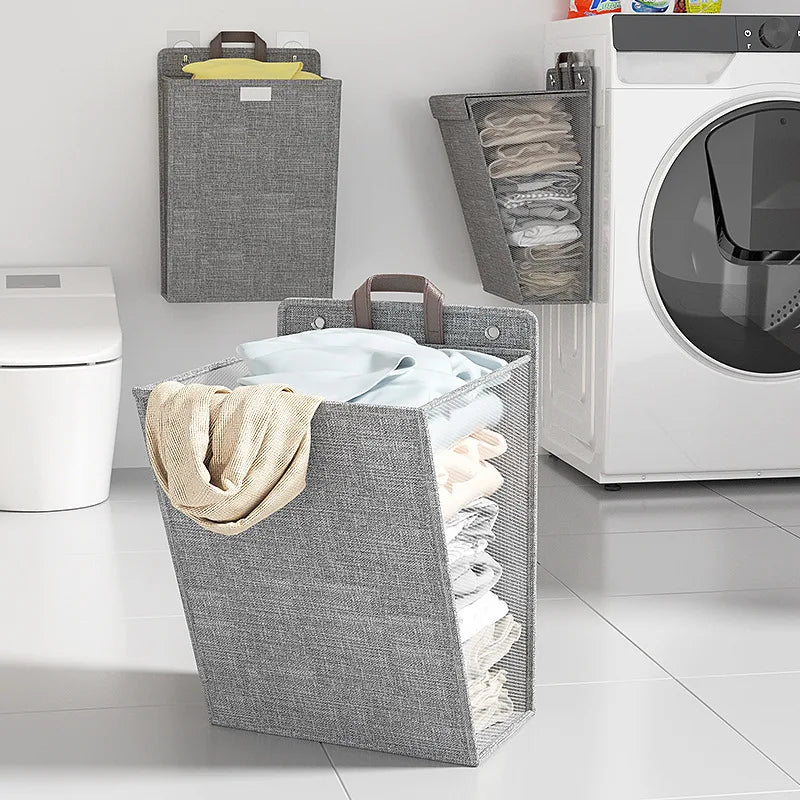 Panier à linge pliable