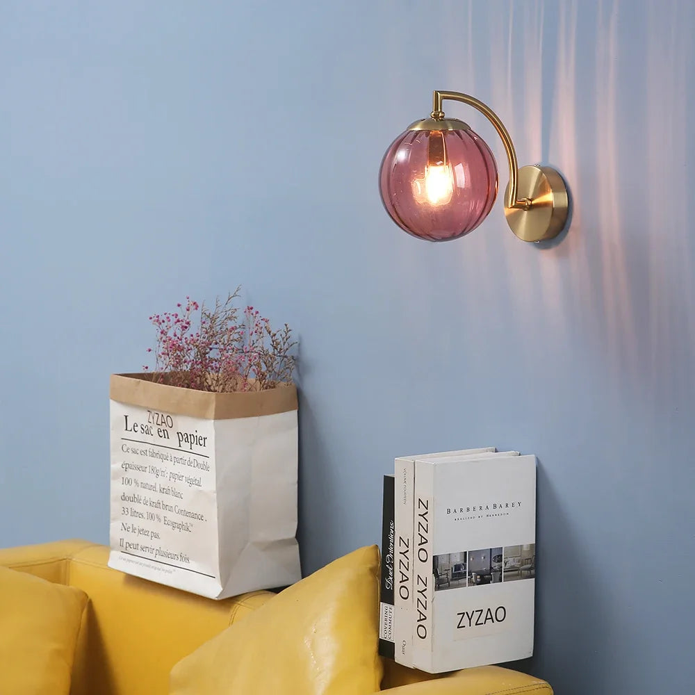 Lampada da parete vintage petit