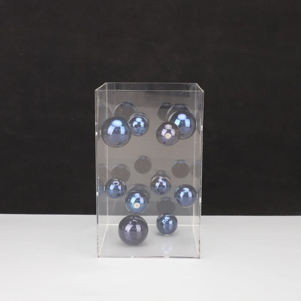 Acrylic decorative cube Orbis