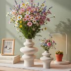 Vases en céramique sculpturaux Harmonie par lot de 2