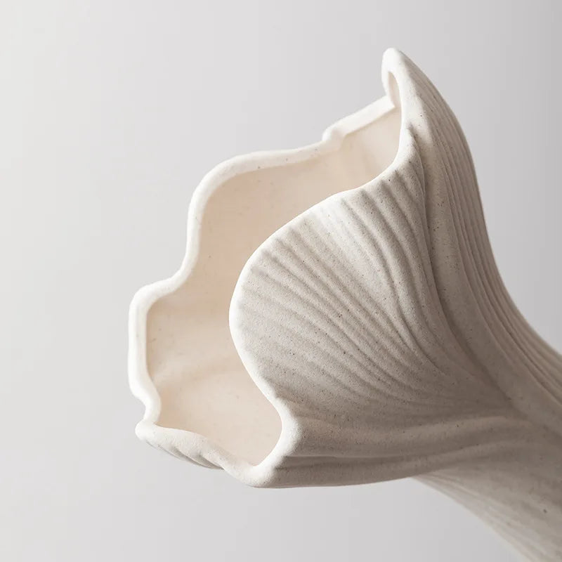 Keramikvase Lotos