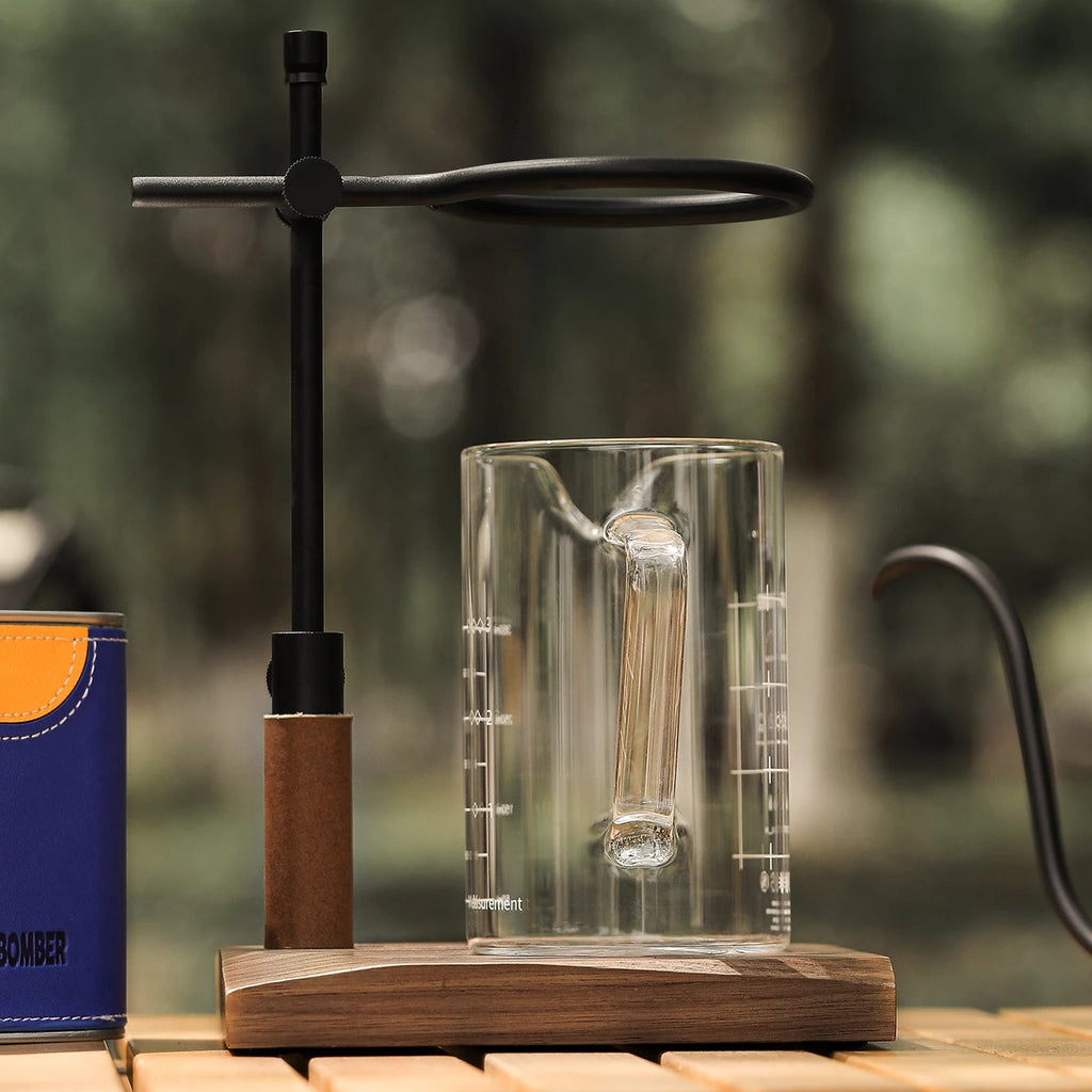 Pour Over Ständer aus Holz