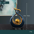 Scultura astratta moderna di lusso