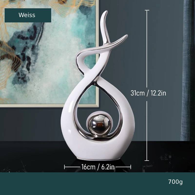 Scultura astratta moderna di lusso