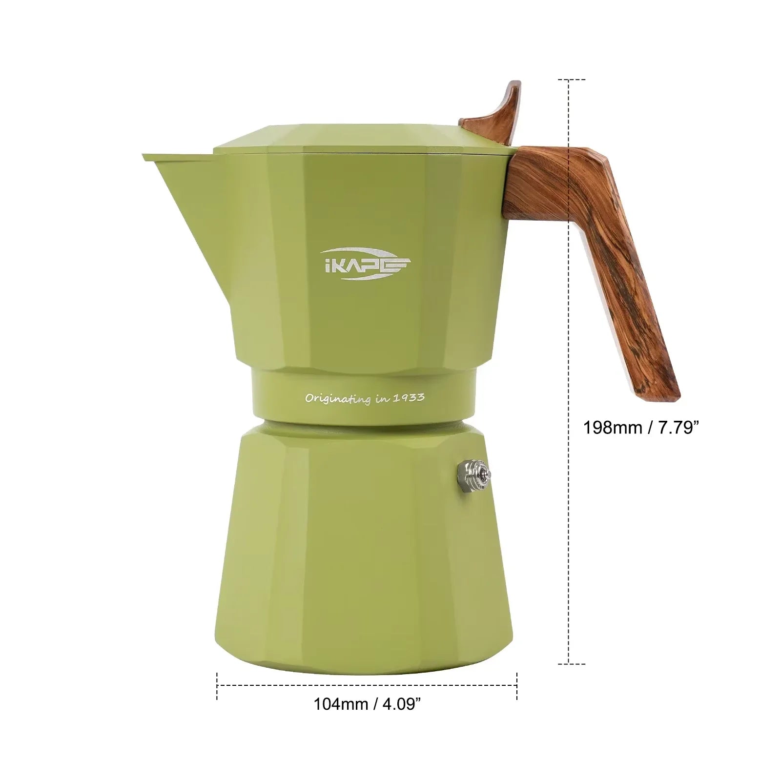 Italienische Moka Kanne Colore – 4 Tassen