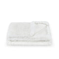 Kuscheldecke aus Kunstfell Weiss – Nivis