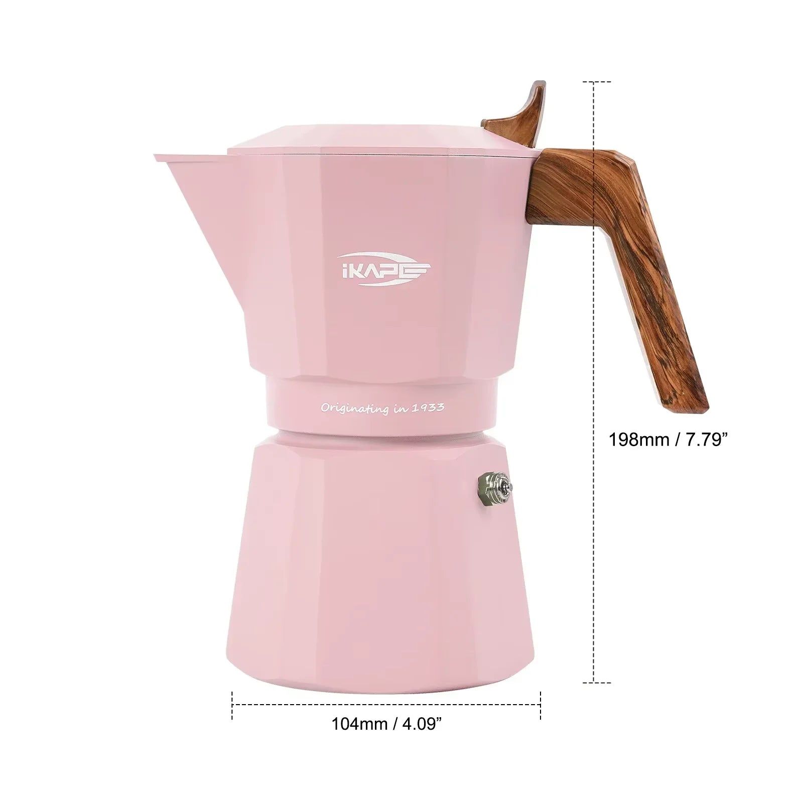 Italienische Moka Kanne Colore – 4 Tassen