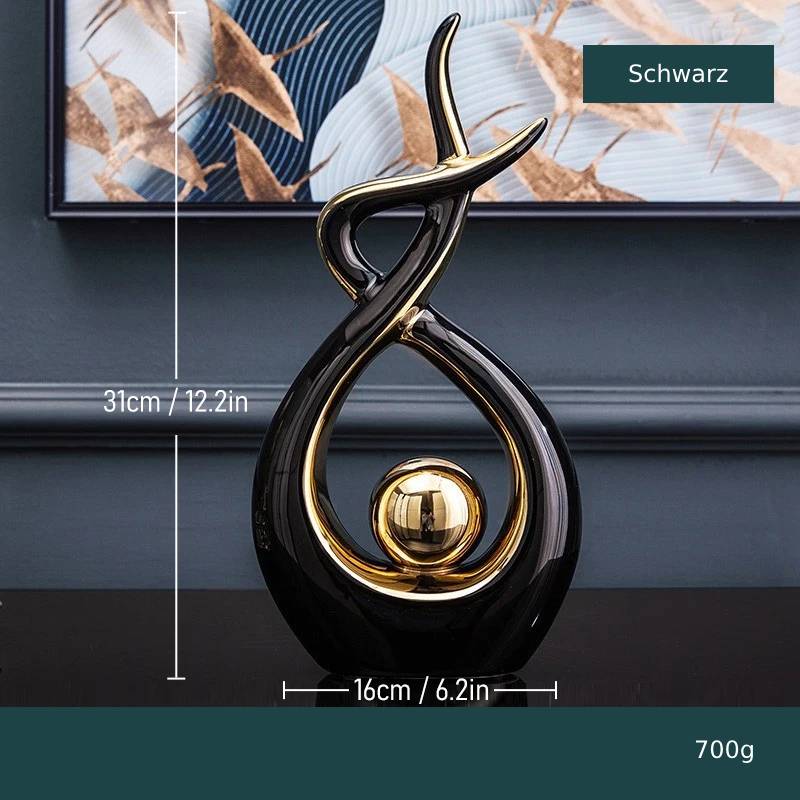 Scultura astratta moderna di lusso