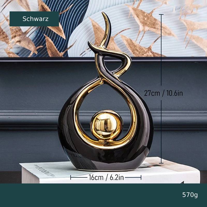 Scultura astratta moderna di lusso